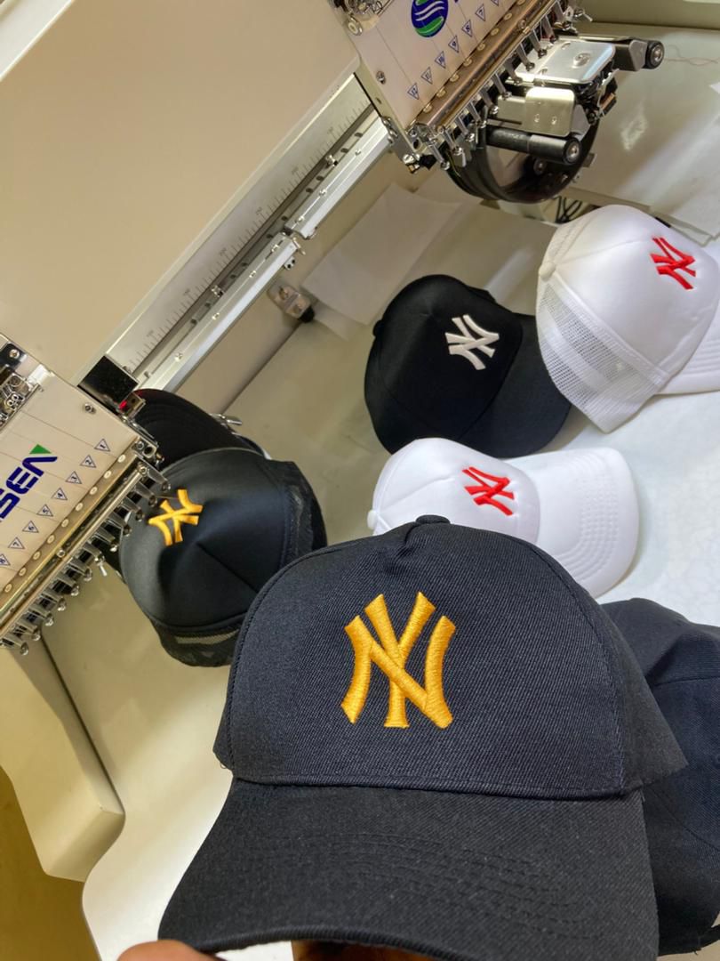 broderie — logo NY et autres