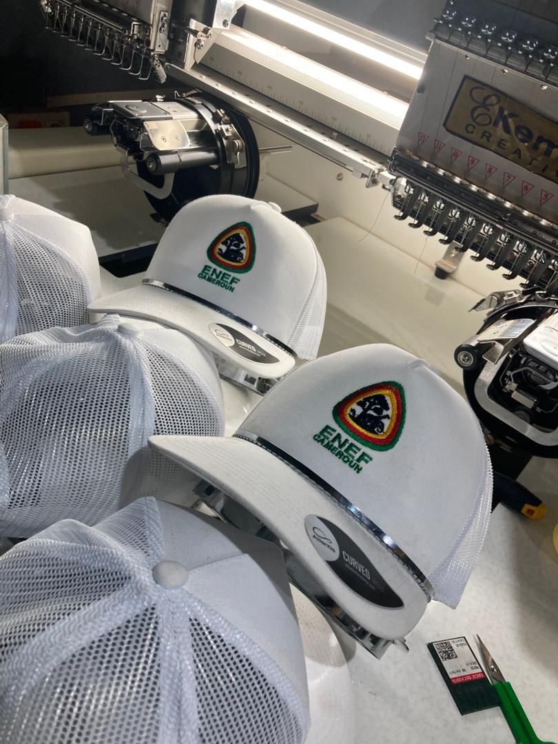 Broderie — casquette personnalisée