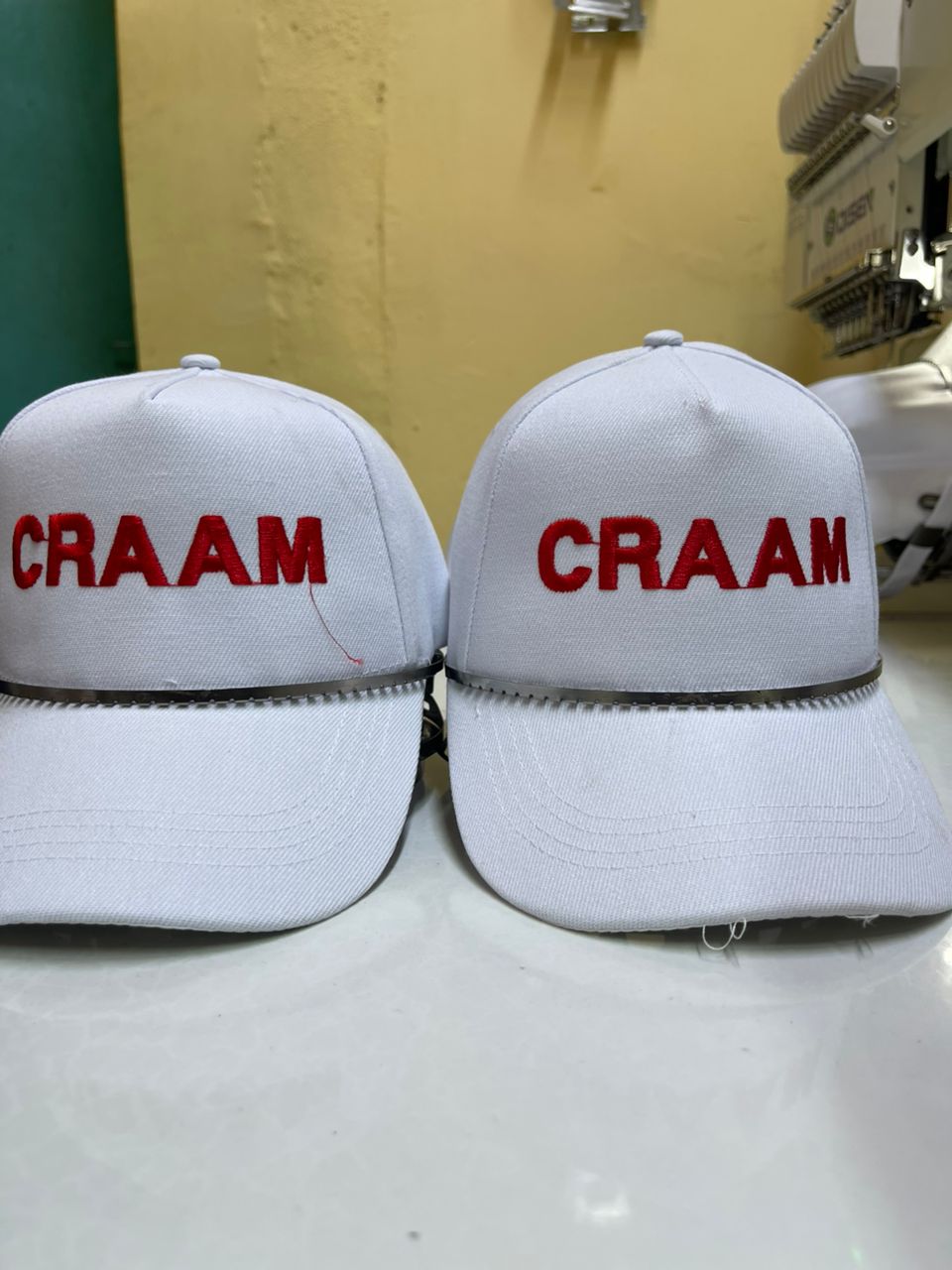 casquette brodée