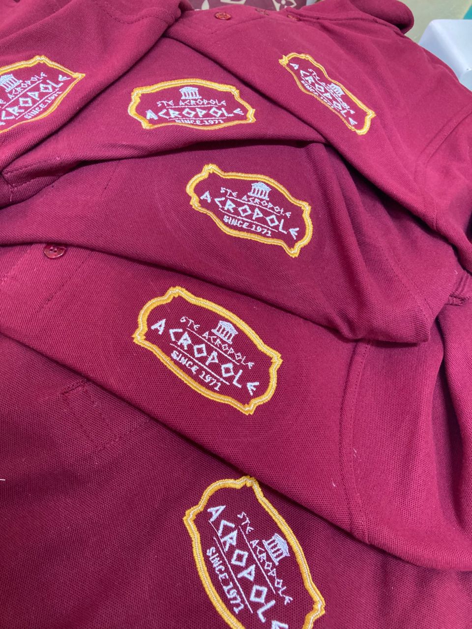 Broderie polo — ENAM Intégrité 2015-2017