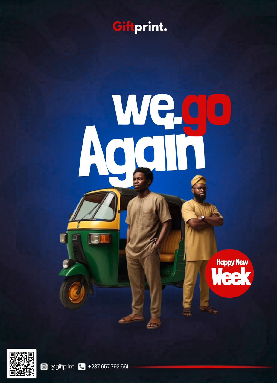 Impression Grand Format — visuel we go again