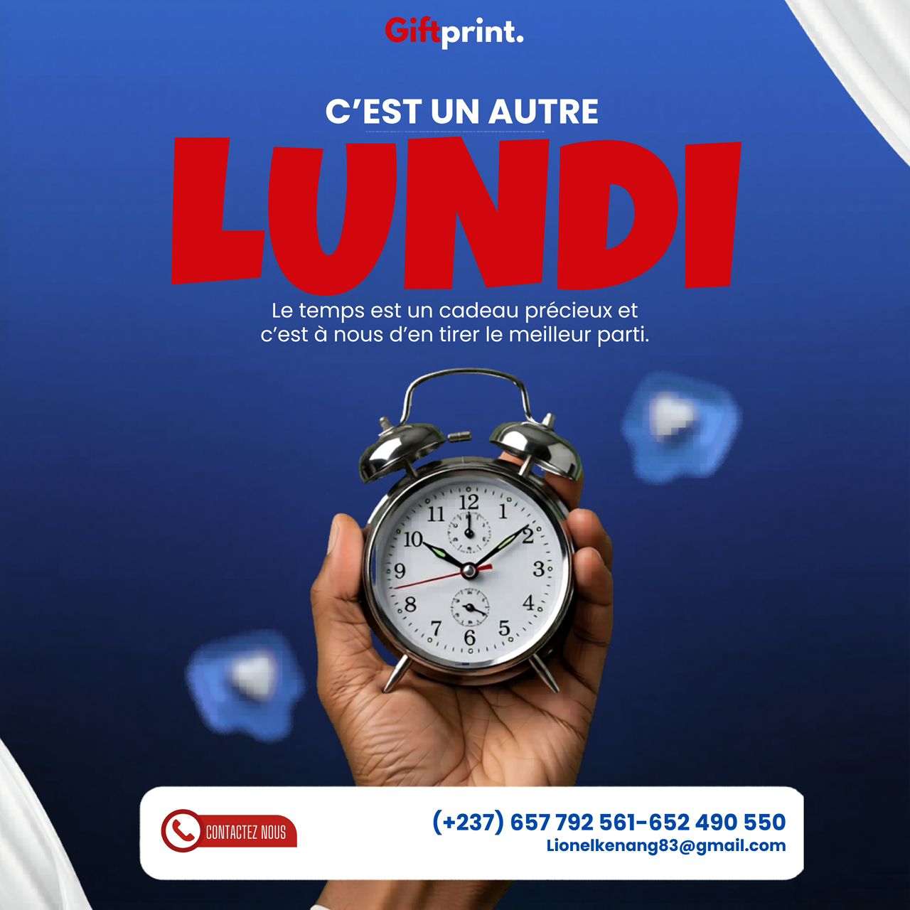 Impression Grand Format — visuel c'est un autre lundi