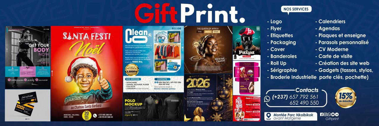 Impression Grand Format — affiche publicitaire Gift Print